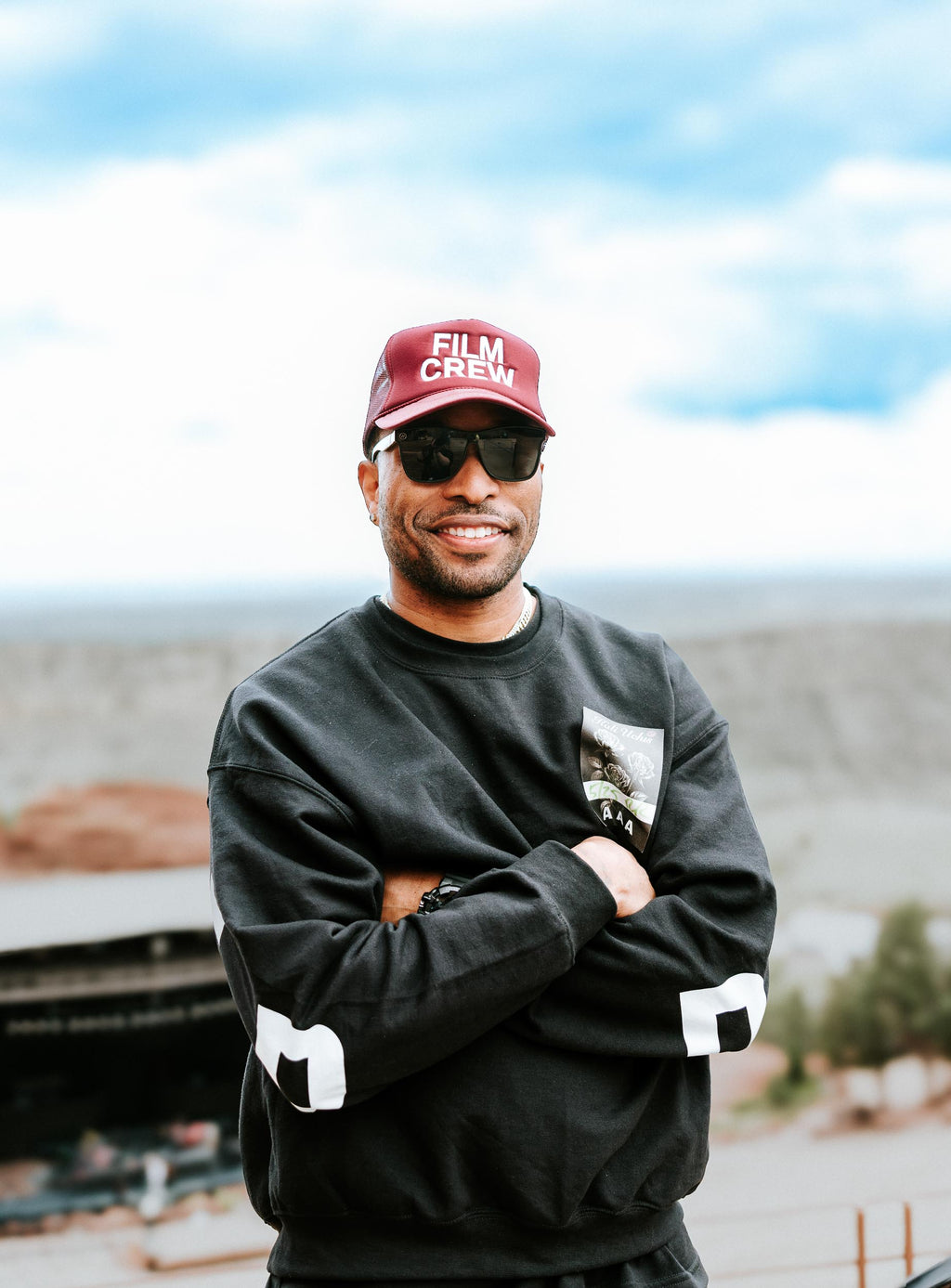 Film Crew Hat: Bordeaux