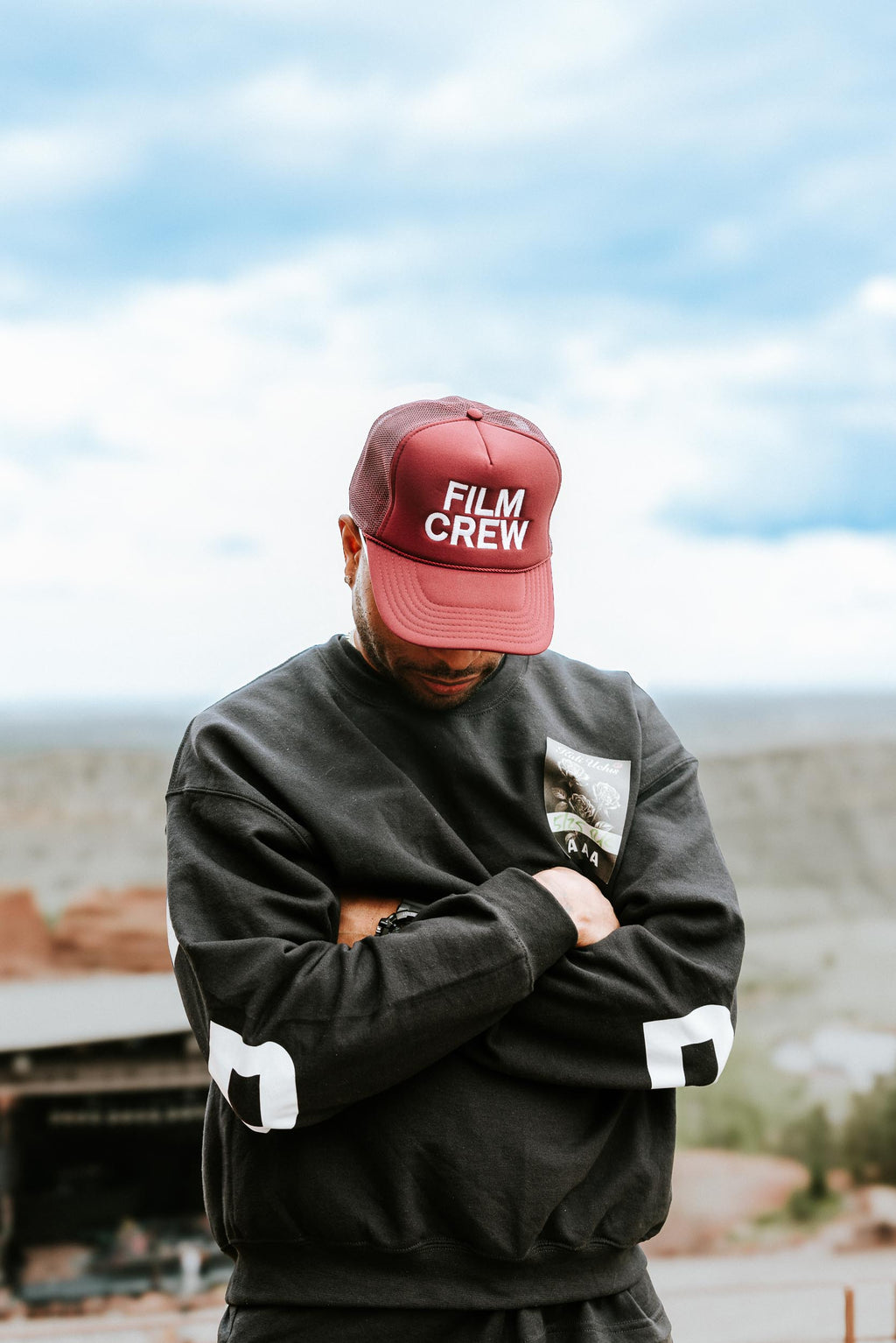 Film Crew Hat: Bordeaux